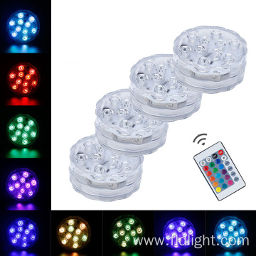 Led Underwater Light Submersible Led Light Remote Controlled